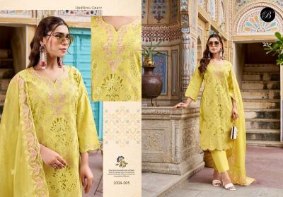 Belliza khwaish cotton dress material wholesale market in surat